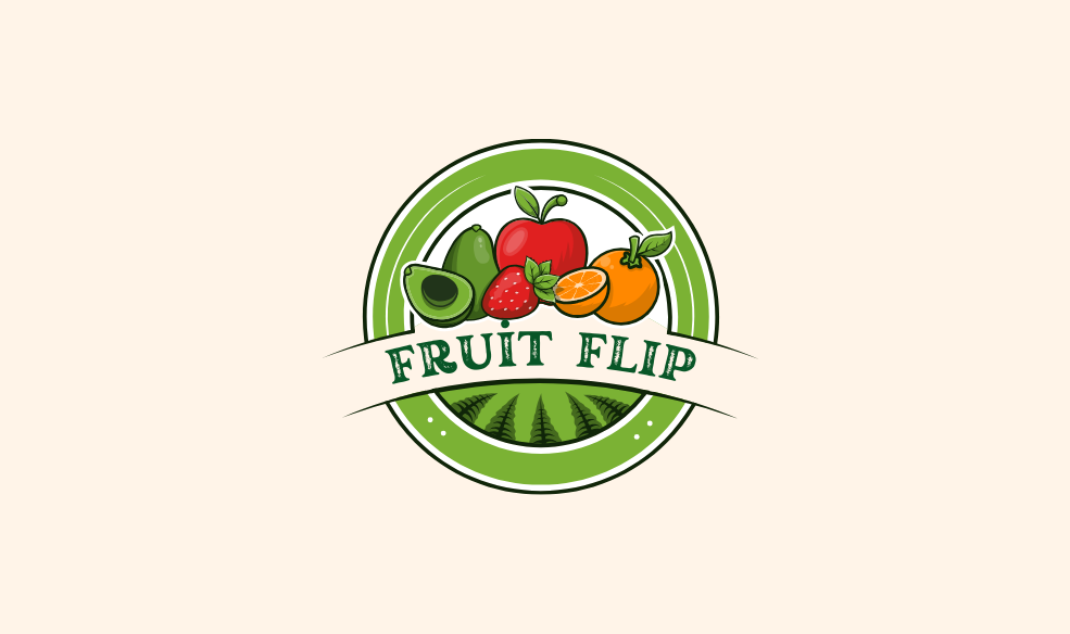 Fruit Flip Game Logo
